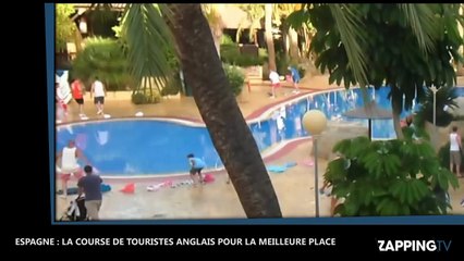 Espagne : Des touristes envahissent une piscine en quelques secondes ! (Vidéo)