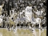 NBA - Vince Carter in North Carolina Dunks Over Tim Duncan