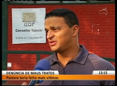 DENÚNCIA DE MAUS TRATOS