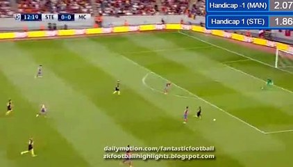 Nolito Goal HD - Steaua Bucharest 0-3 Manchester City 16.08.2016 HD