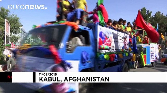 Afghanistan: Children's circus act brings joy to Kabul residents