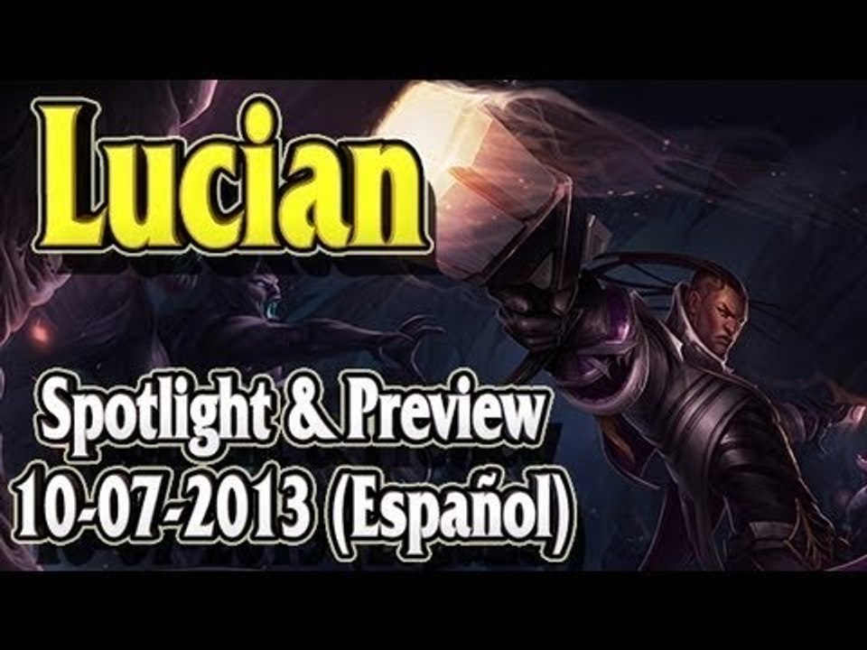 Lucian, Templario de armas league of legends