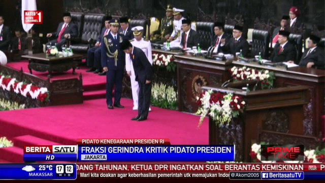 Kritik Jokowi, Gerindra: Pidato Presiden Bersifat Normatif