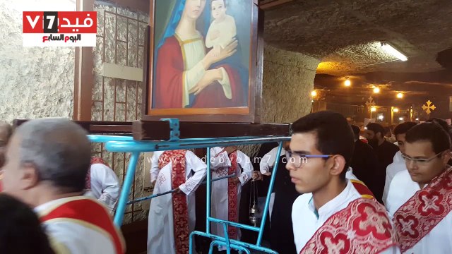 تزايد أعداد المحتفلين بمولد السيدة العذراء بأسيوط