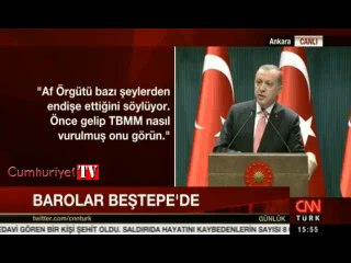 Erdoğan'dan idam açıklaması