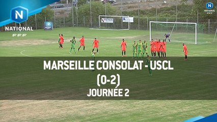 J2 : MARSEILLE CONSOLAT - USCL (0-2), LE RÉSUMÉ