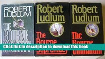 [Popular Books] The Bourne Trilogy; Set of 3 Hardcovers - The Bourne Identity, The Bourne