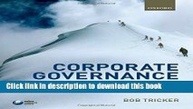 [Popular] Corporate Governance: Principles, Policies, and Practices Paperback OnlineCollection