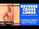 Unbeatable Buttocks - Reverse Cross Lunge HD | Kunal Sharma