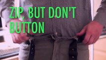 You've been tucking your shirt in wrong this whole time