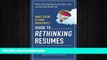 READ book  What Color Is Your Parachute? Guide to Rethinking Resumes: Write a Winning Resume and