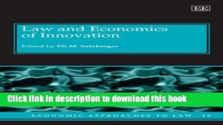 [Popular] Law and Economics of Innovation Paperback OnlineCollection
