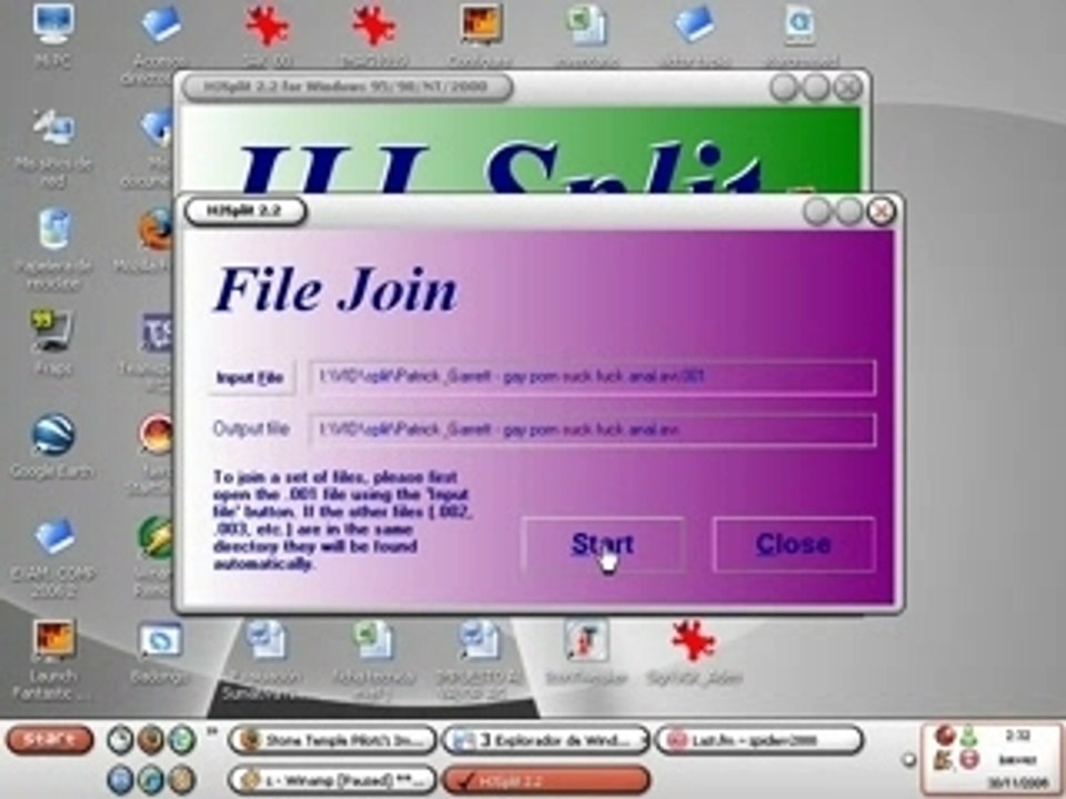Hjsplit Tutorial para Unir Videos