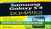 [Download] Samsung Galaxy S 4 For Dummies Paperback Collection