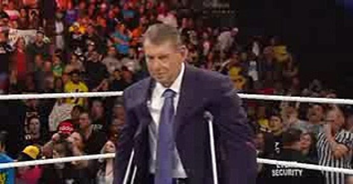 Wwe Raw 25 July 2016 Brock Lesnar Return but is surprised of The Triple H Full HD Look whats happen