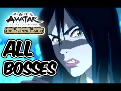 Avatar The Last Airbender: Burning Earth All Bosses | Boss Battles (X360, PS2, Wii)