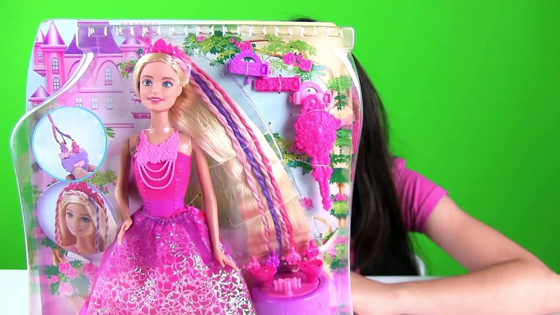 Barbie Oyuncak Saç Örgü Seti Endless Hair Kingdom - Dailymotion Video