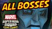 Marvel Super Hero Squad: Comic Combat All Bosses | Boss Fights (PS3, X360, Wii)