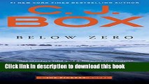 [Popular Books] Below Zero (A Joe Pickett Novel) Full Online