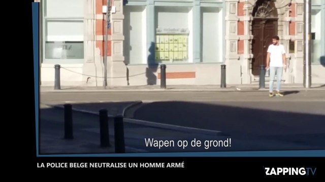 Un homme armé sème la panique en Belgique, la police lui tire dessus (Vidéo)
