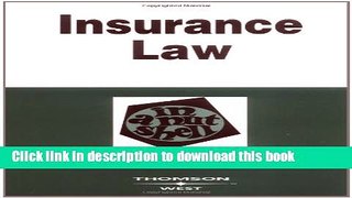 [Popular] Insurance Law in a Nutshell Hardcover OnlineCollection
