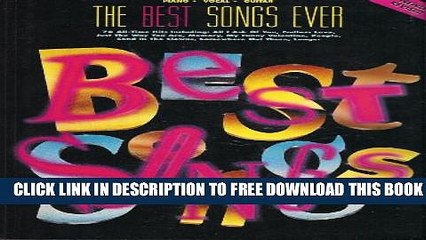 [Download] The Best Songs Ever (Easy Piano Series) Hardcover Collection