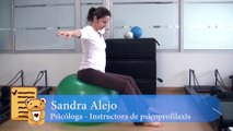 Ejercicios para embarazadas con balon de pilates