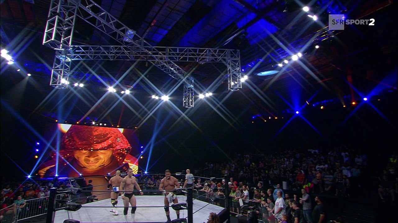 Catch TNA - Al Snow et le Tribunal affrontent Grado & Shera à 3 contre 2