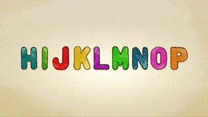 ABC-Lied Deutsch - Alphabet lernen durch Mitsingen. Lernspiel spielend und singe (1)