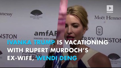 Ivanka Trump is vacationing with Vladimir Putin's girlfriend
