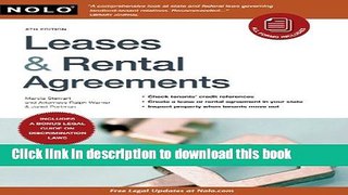 [Popular] Leases   Rental Agreements Hardcover Free