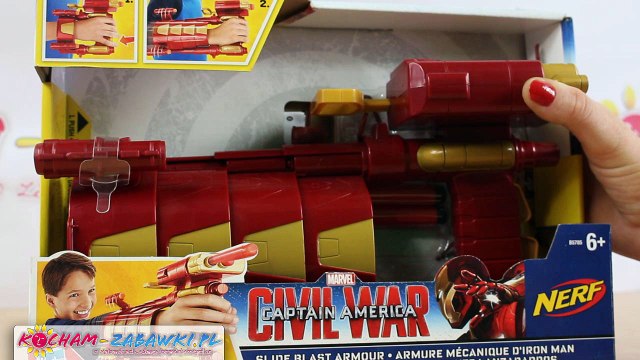 Hasbro - Nerf - Marvel Avengers - Civil War - Rękawica z Wyrzutnią Iron Mana! - B5785 - Recenzja