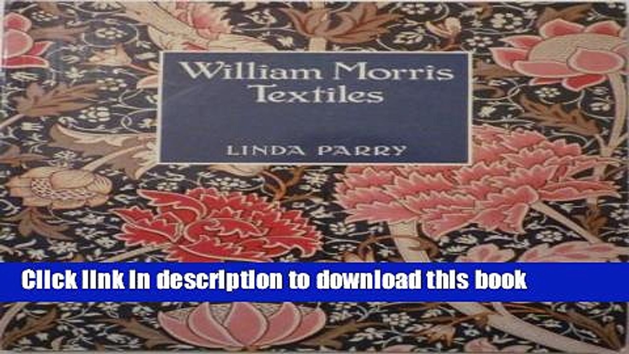 [PDF] William Morris Textiles Full Online
