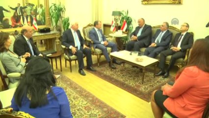 Mısır Dışişleri Bakanı Şükri Lübnan'da