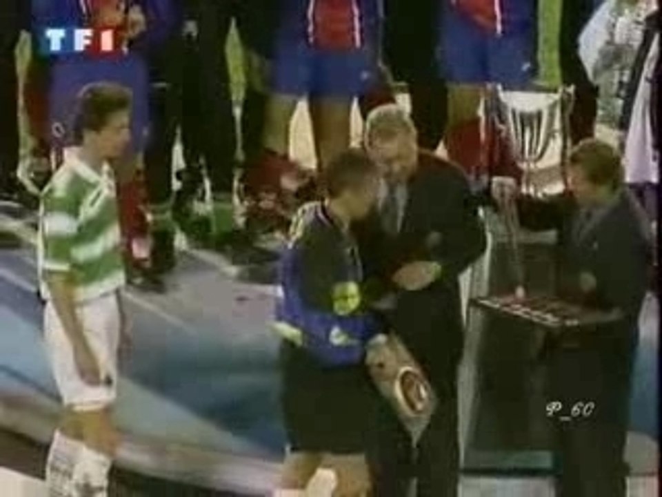 PSG 1 - 0 Rapid Vienne 1996 match entier 7/7