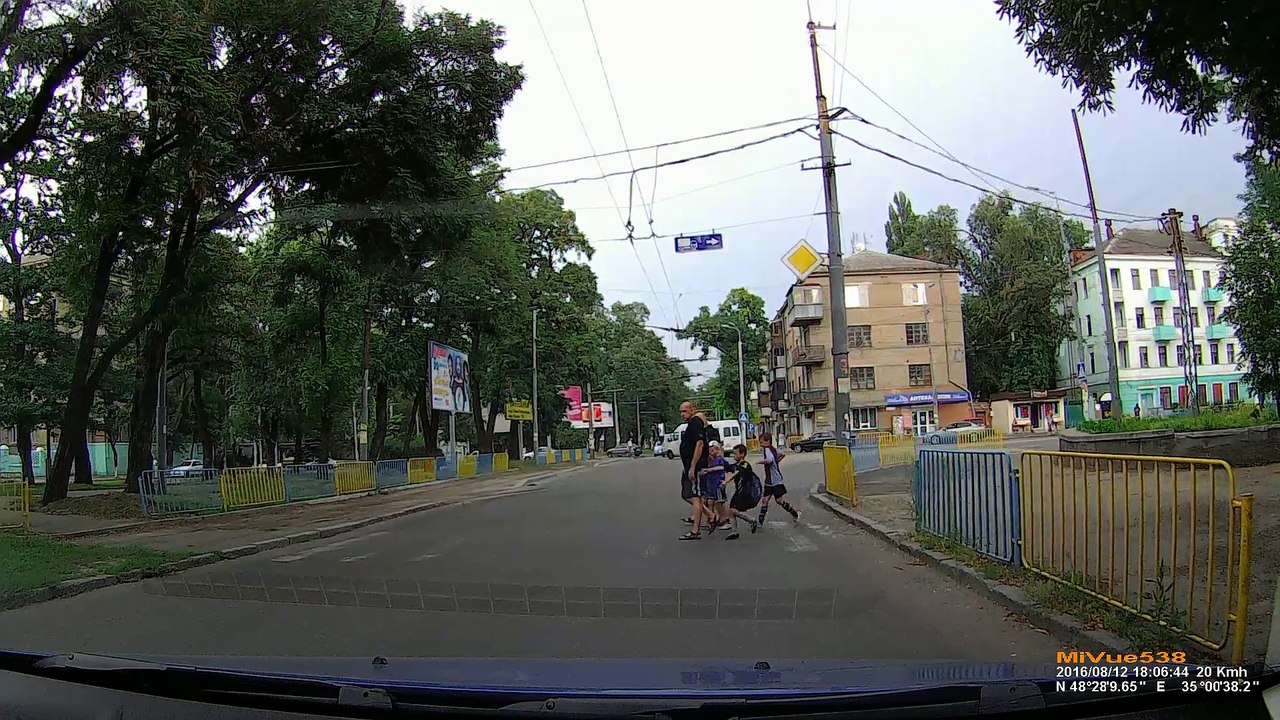 Jaywalker Hit by Car