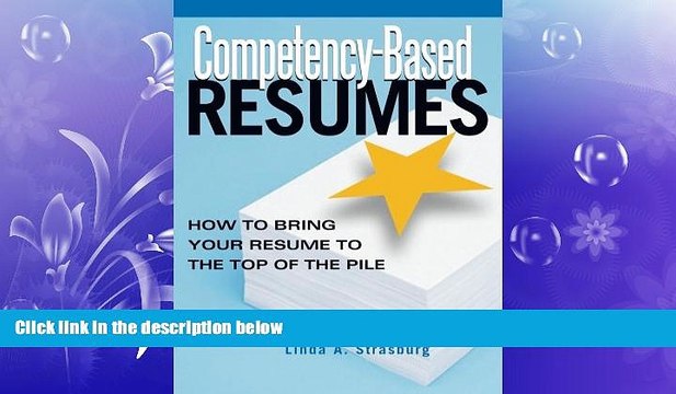FREE DOWNLOAD Competency-Based Resumes READ ONLINE