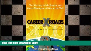 READ book  CareerXroads 2000  FREE BOOOK ONLINE