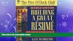 READ book  Building a Great Resume (Five O Clock Club Series)  FREE BOOOK ONLINE