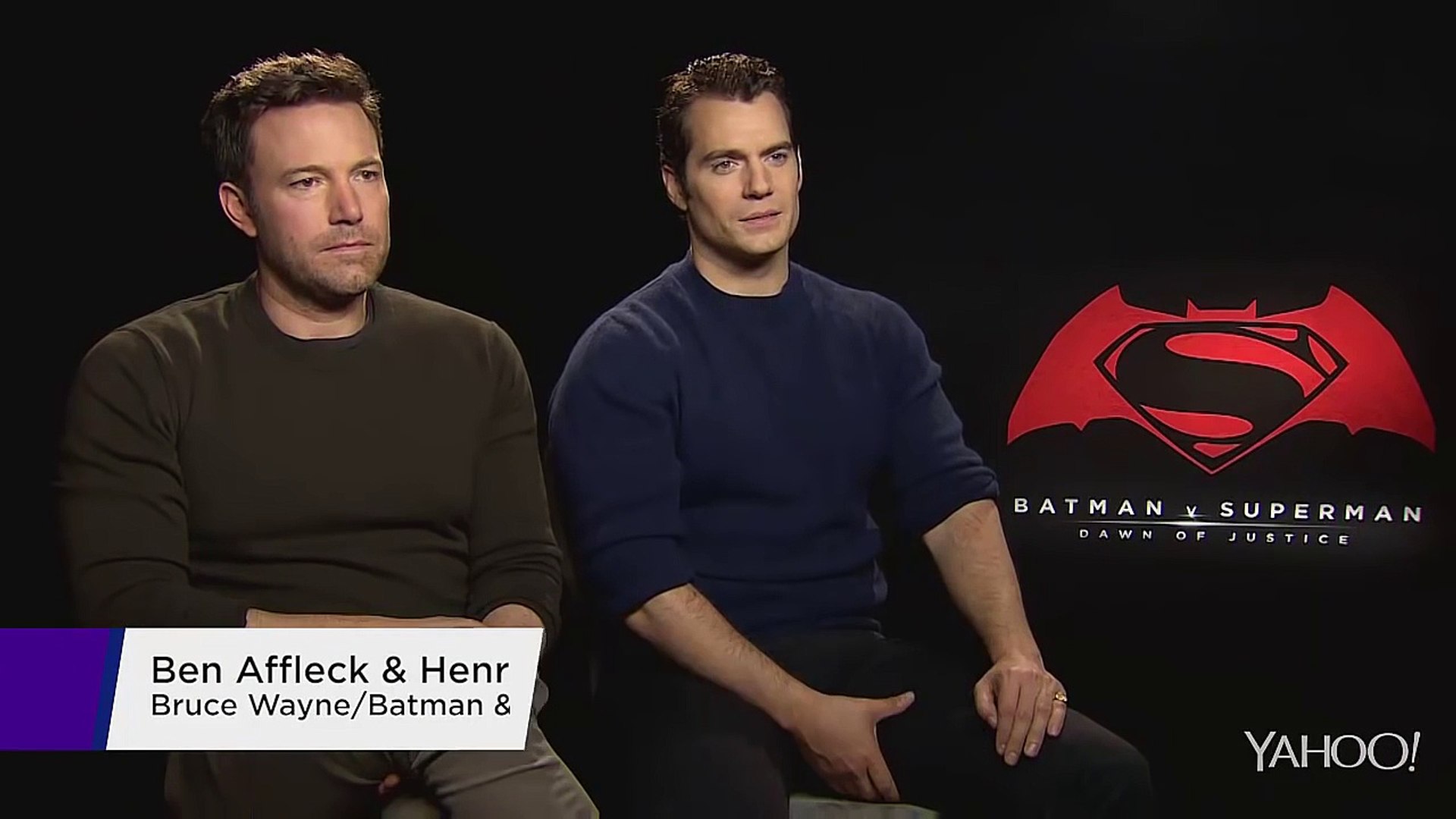 ⁣Batman v Superman - Entrevista a Ben Affleck