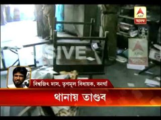 Vandalisation in police station: TMC MLA of Bangaon denies his party's connection