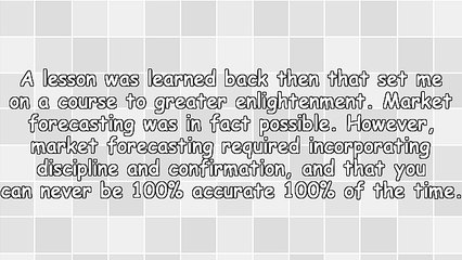 Market Forecasting - It Really Works!