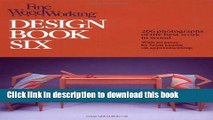 [Download] Fine Woodworking Design Book Six: 266 photographs of the best work in wood Paperback
