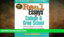 FREE PDF  Real Essays for College and Grad School (Real-Resumes)  DOWNLOAD ONLINE