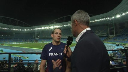 Jeux Olympiques 2016 - Athlétisme - Réaction Renaud Lavillenie