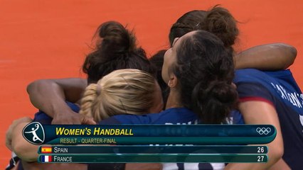 Jeux Olympiques 2016 - Handball (F) - Fin de match incroyable des Bleues qui éliminent l'Espagne