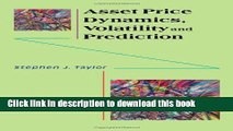 [Download] Asset Price Dynamics, Volatility, and Prediction Paperback Online