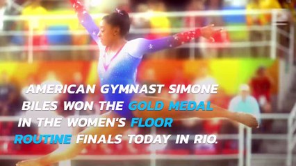 Simone Biles wins record-breaking fourth gold medal in Rio