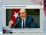 Turquía elimina el Ministerio de Comunicaciones