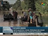 EE.UU.: inundaciones en Luisiana dejan siete muertos